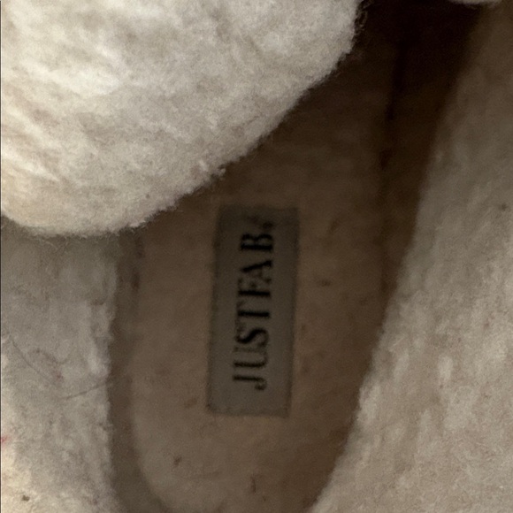 JustFab Blush Winter Boots with Faux Fur Size 9 - Picture 6 of 8